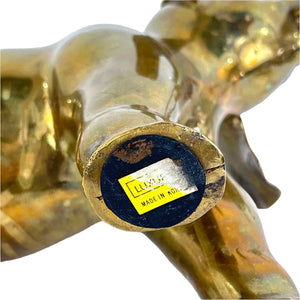 Large Brass Elephant