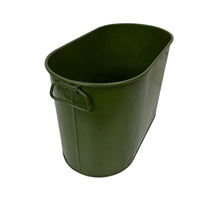 Load image into Gallery viewer, Green Metal Bin