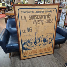Load image into Gallery viewer, World War I French Poster