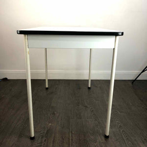 White Metal Table Desk