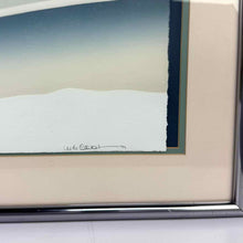 Load image into Gallery viewer, Embossed Bird &amp; Clouds Print