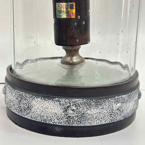 Seed Glass Cylinder Lamp