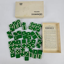 Load image into Gallery viewer, Green Marblelike Dominoes