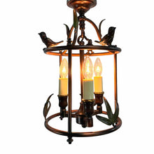 Load image into Gallery viewer, Iron Bird Pendant Light