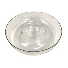 Load image into Gallery viewer, Glass Chip &amp; Dip Serving Bowl