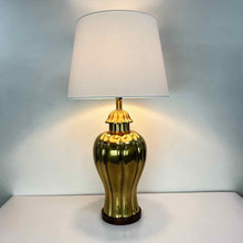 Load image into Gallery viewer, Brass Ginger Jar Lamp