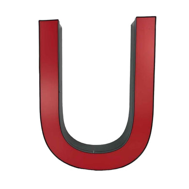 Red Channel Letter U