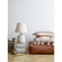 Load image into Gallery viewer, Leather Floor Cushion Pouf