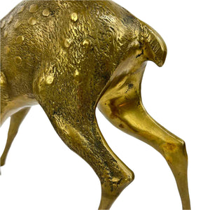 Large Brass Doe