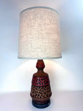 Load image into Gallery viewer, Brown Pottery Lamp
