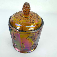 Load image into Gallery viewer, Carnival Glass Canister