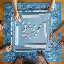 Load image into Gallery viewer, Blue Hydrangea Mahjong Mat