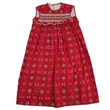 Load image into Gallery viewer, Girls Smocked Bandana Dress