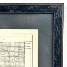 Load image into Gallery viewer, Framed New Mexico Map
