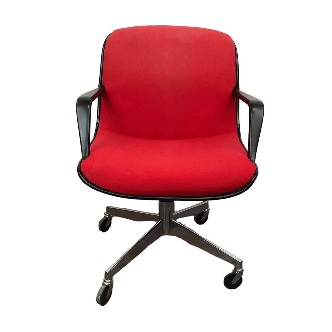 Modern Rolling Red Desk Chair