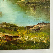 Load image into Gallery viewer, Original Tree &amp; Stream Oil painting