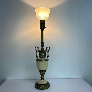 Ivory & Gold Lamp