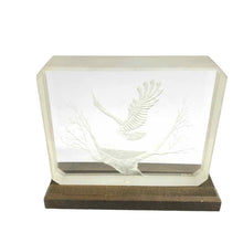 Load image into Gallery viewer, Eagle Nest Landing Lucite Carving