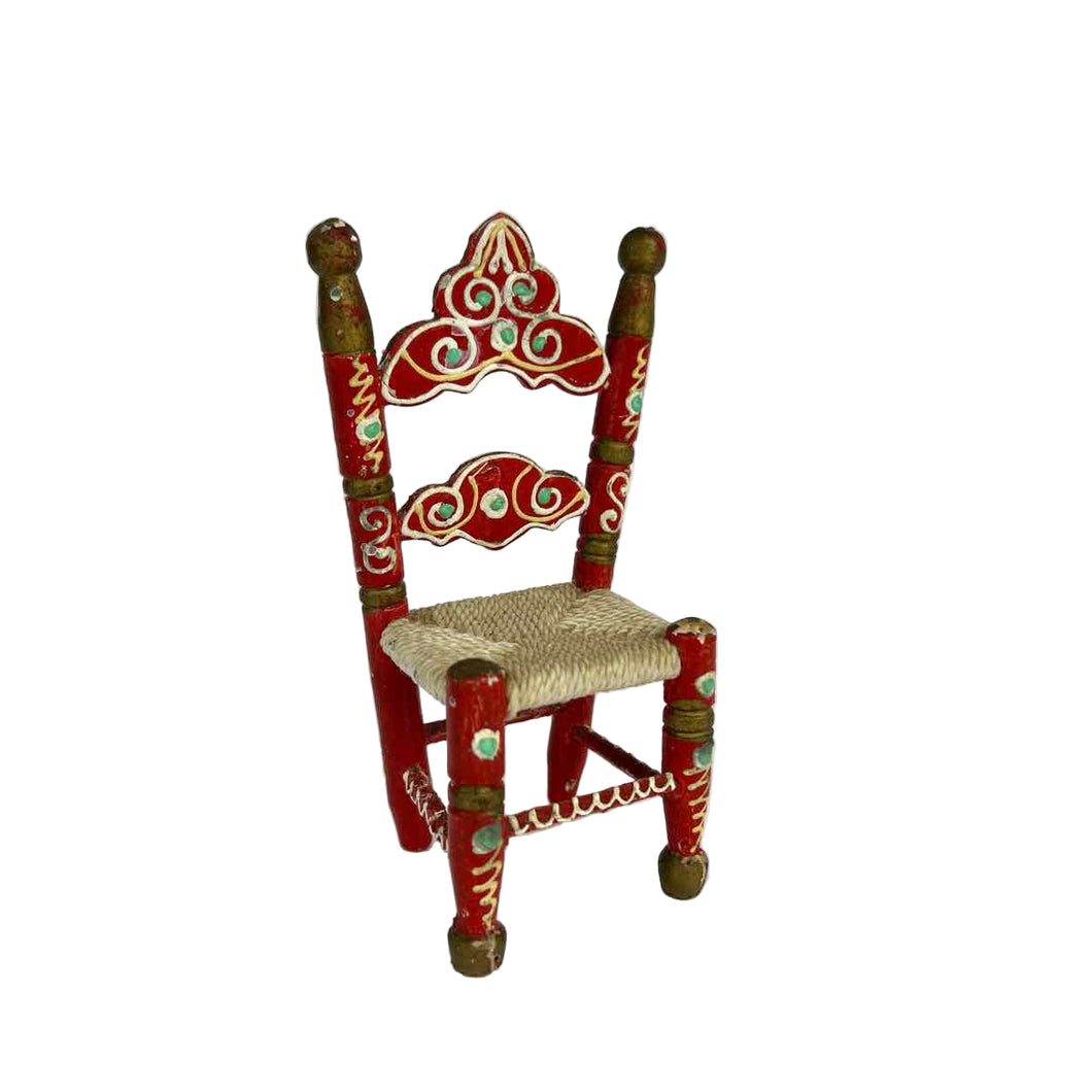 Painted Doll House Chair