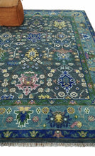 Load image into Gallery viewer, Blue Oushak Area Rug