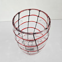 Load image into Gallery viewer, Glass Grid Vase