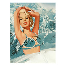 Load image into Gallery viewer, Waist Deep Snow Woman Print