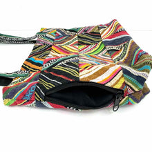 Load image into Gallery viewer, Woven Patchwork Tote