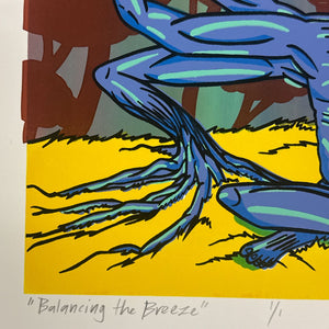 Balancing the Breeze Print