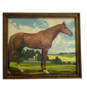 Framed Horse Print