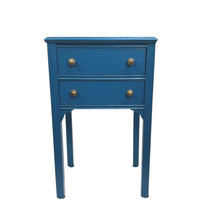 Load image into Gallery viewer, 2 Drawer Side Table