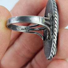 Load image into Gallery viewer, Turquoise Sterling Statement Ring