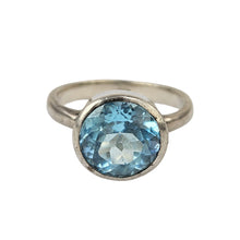 Load image into Gallery viewer, Blue Topaz Sterling Ring