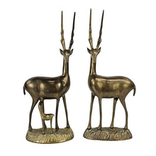 Load image into Gallery viewer, Brass Antelope Family