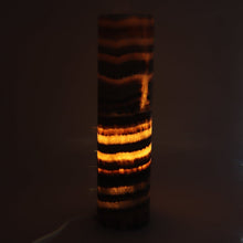 Load image into Gallery viewer, Onyx Cylinder Lamp