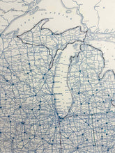 Load image into Gallery viewer, Framed US Map