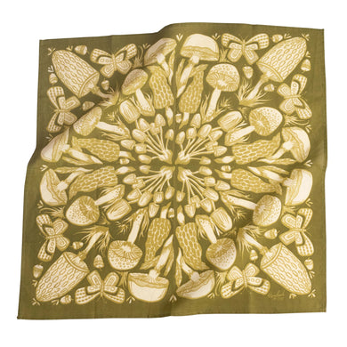 Mushrooms Bandana Scarf