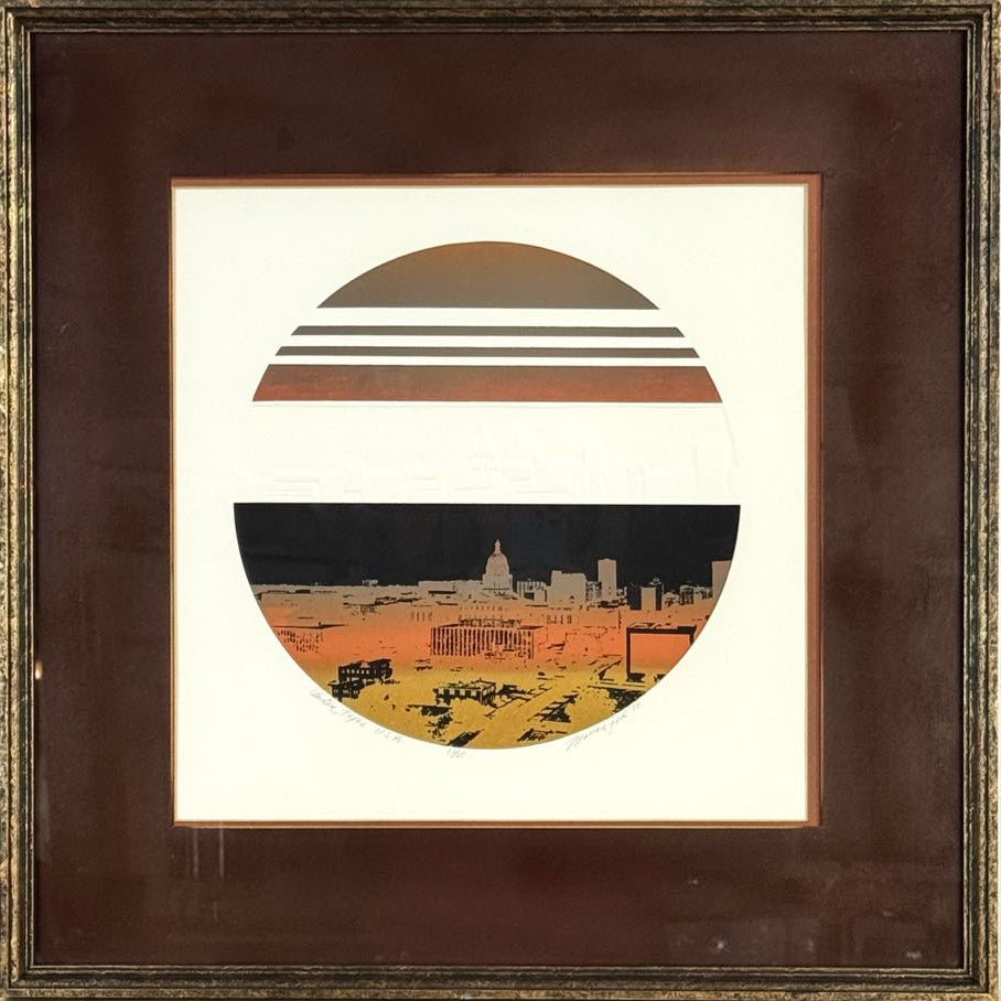 Modern Austin Skyline Print