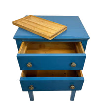 Load image into Gallery viewer, 2 Drawer Side Table