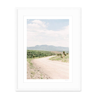 West Texas Cibolo Creek Dirt Road Print