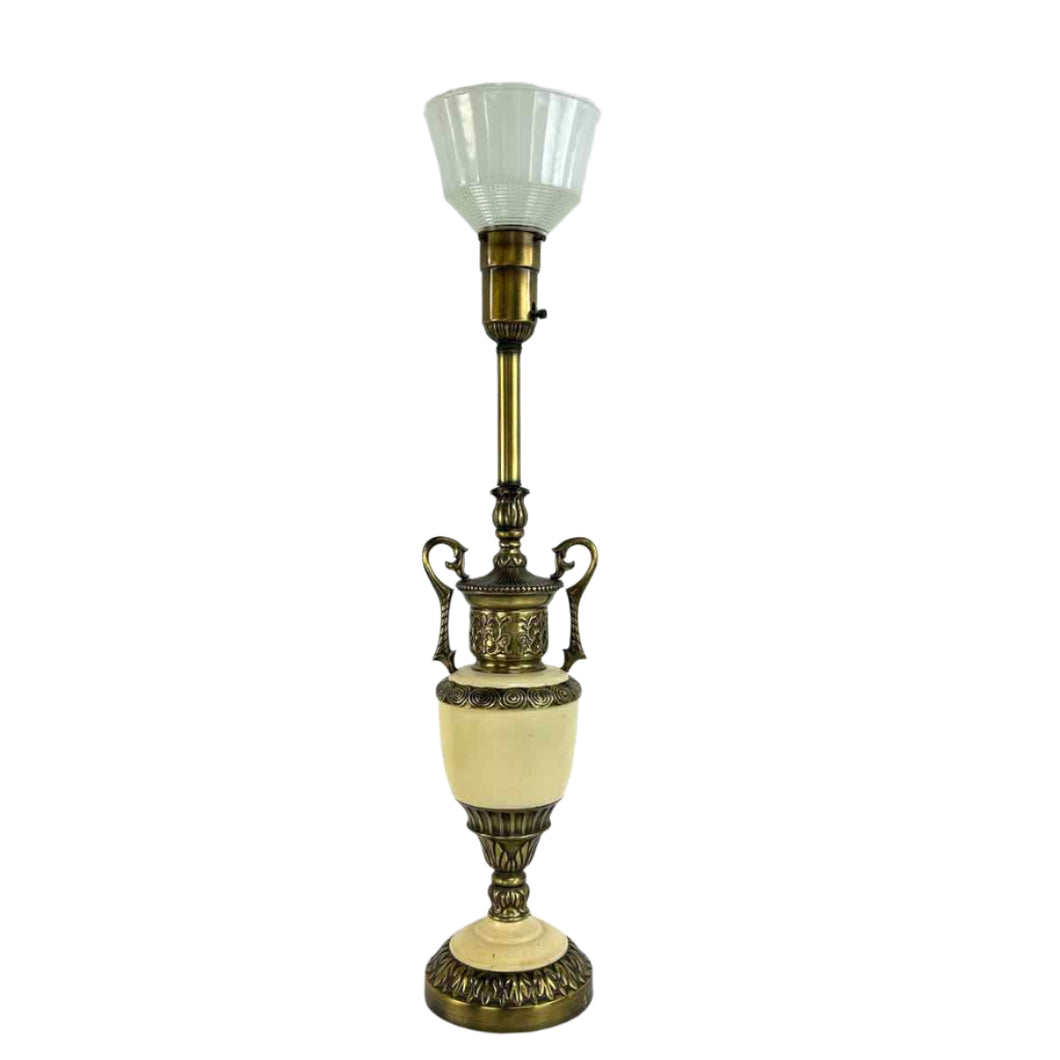 Ivory & Gold Lamp