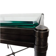 Load image into Gallery viewer, Heavy Glass End Table