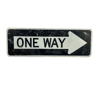 One Way Sign