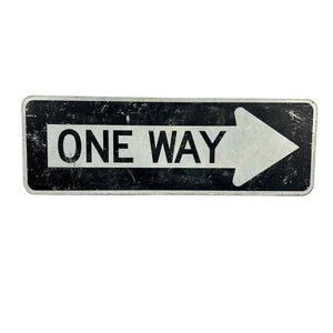 One Way Sign