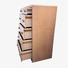 Load image into Gallery viewer, Faux Maple Metal Chest