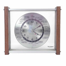 Load image into Gallery viewer, Modern World Time Zone Clock