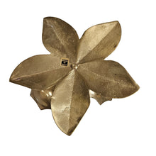 Load image into Gallery viewer, Brass Water Lilly Candleholder
