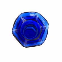 Load image into Gallery viewer, Blue Glass Beaded Vase