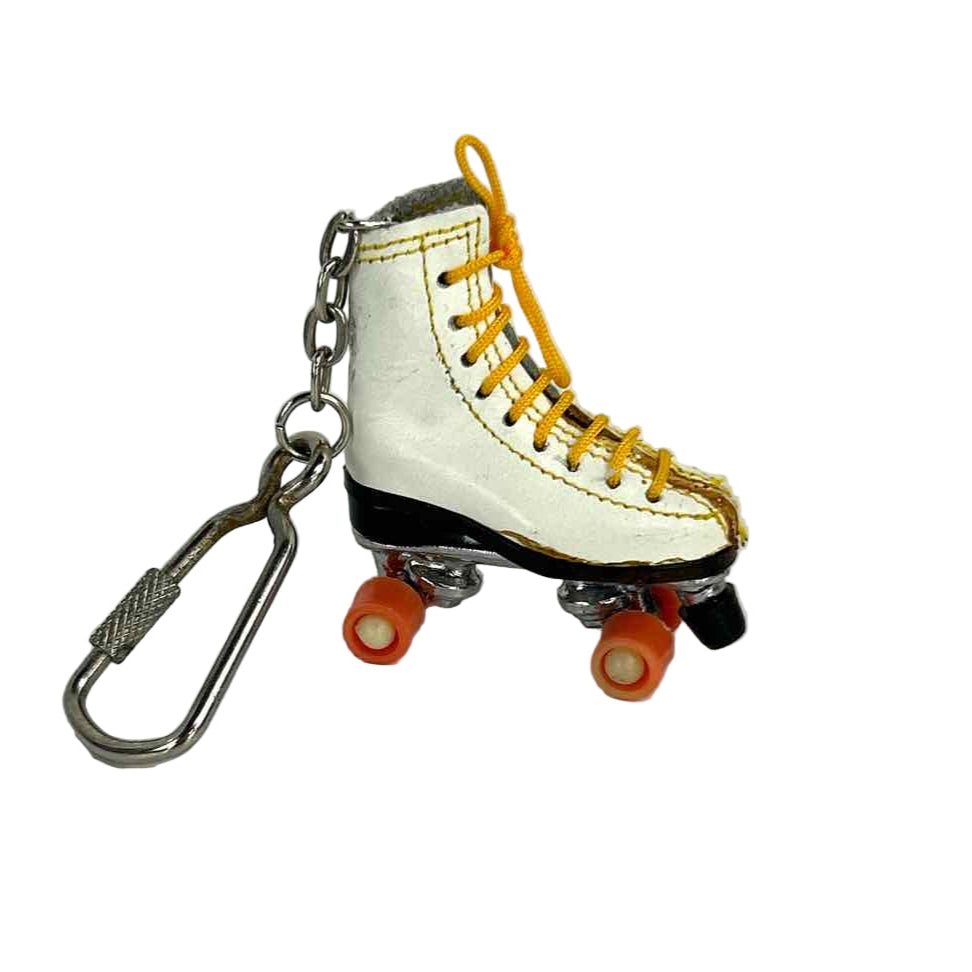 Leather Rollerskate Keychain