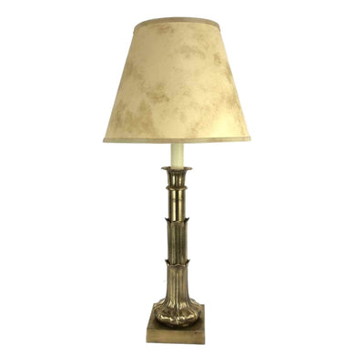 Organic Brass Bulb Lamp