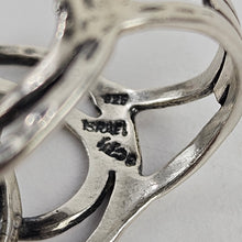 Load image into Gallery viewer, Hammered Circles Sterling Ring